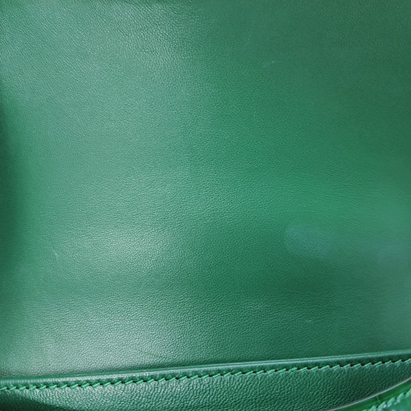 Constance 19 Shiny Porosus Crocodile Green
