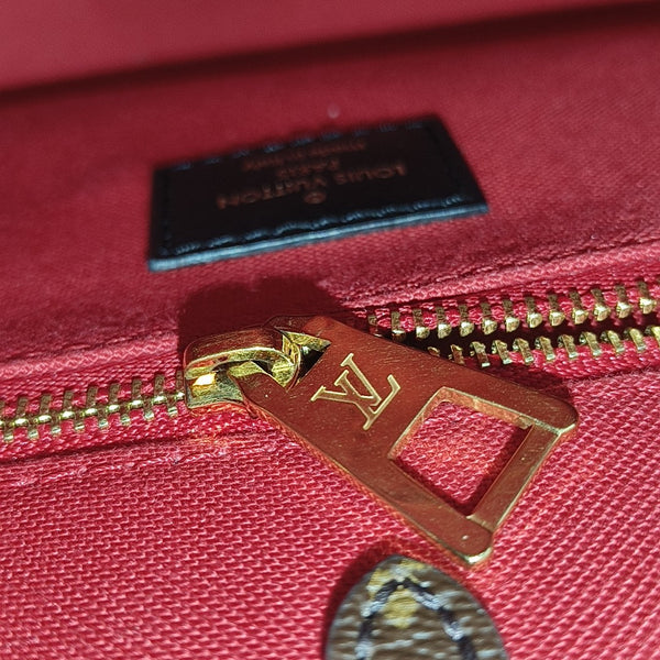 ONTHEGO PM Monogram Coated Canvas Brown