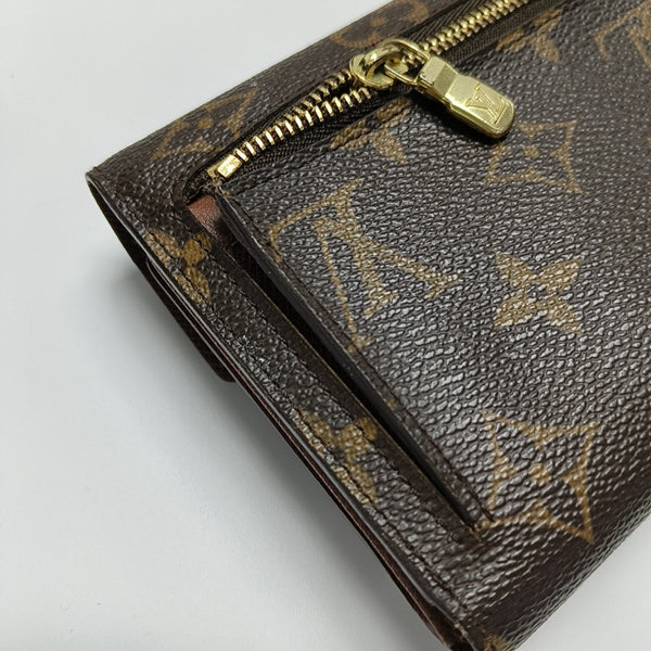 KOALA Monogram Coated Canvas Brown Wallet