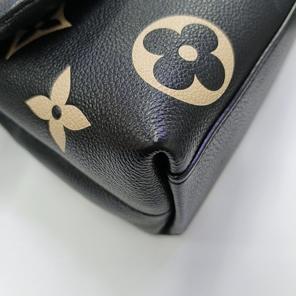 MADELEINE Monogram Calfskin Black