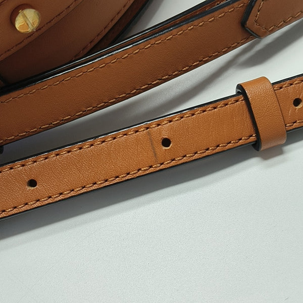 PATRICIA Mini Monogram Coated Canvas Brown