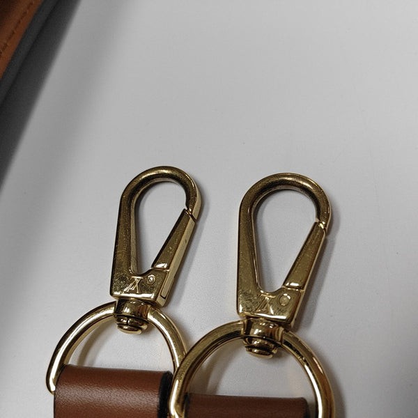 DAUPHINE Mini Monogram Coated Canvas Brown