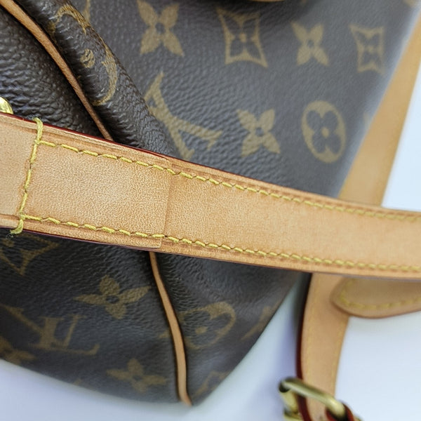 SPEEDY 25 Monogram Coated Canvas Brown