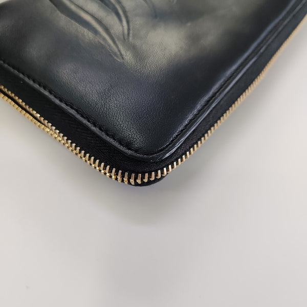 Calfskin Wallet Black