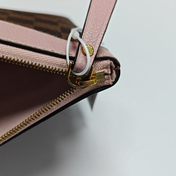 DAILY Damier Ebene Coated Canvas Brown
