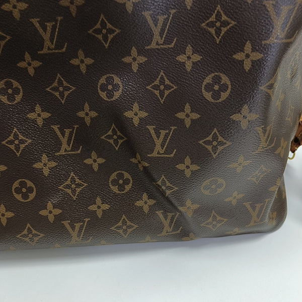 NEVERFULL GM Monogram Coated Canvas Brown