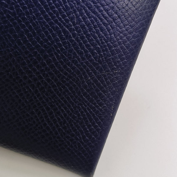 Calvi Epsom Blue Card Holder