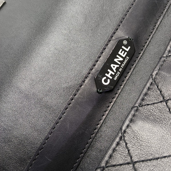 LUXURY TOP Quilted Calfskin Black