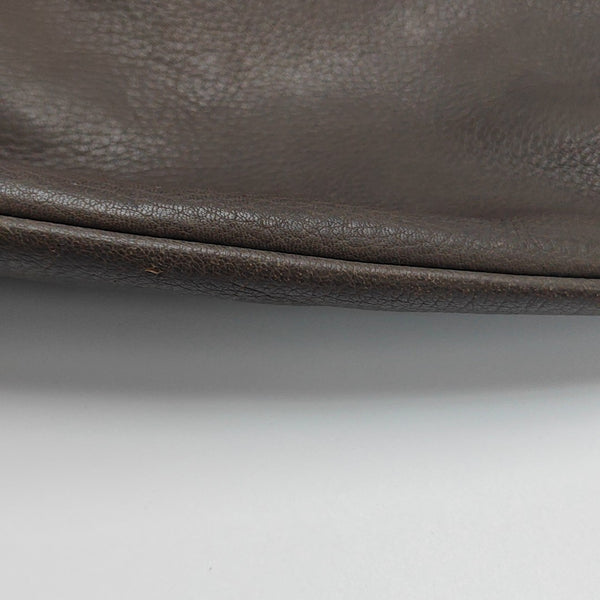 Calfskin Crossbody Bag Brown