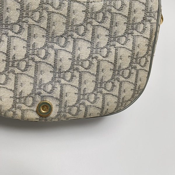 Bobby Medium Oblique Canvas Gray