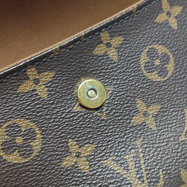 IVY Monogram Coated Canvas Brown