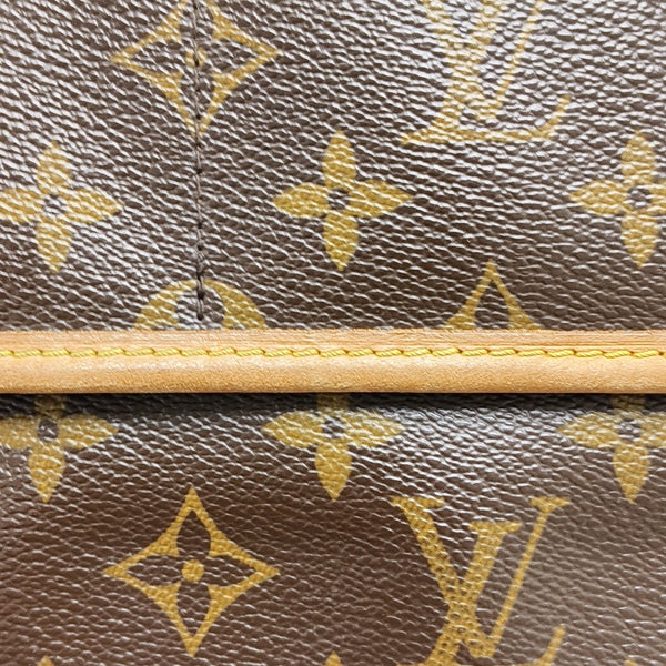 POPINCOURT Monogram Coated Canvas Brown