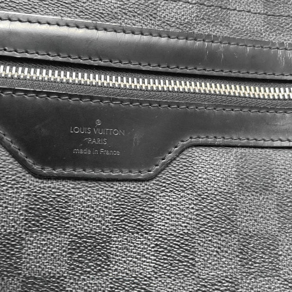 DANIEL Damier Graphite Coated Canvas Gray