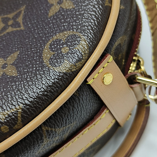 BOITE CHAPEAU PM Monogram Coated Canvas Brown