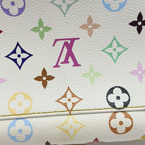 LV × TM BEVERLY MM Monogram Coated Canvas White
