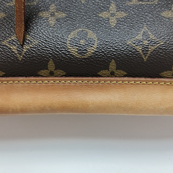 NOÉ BB Monogram Coated Canvas Brown