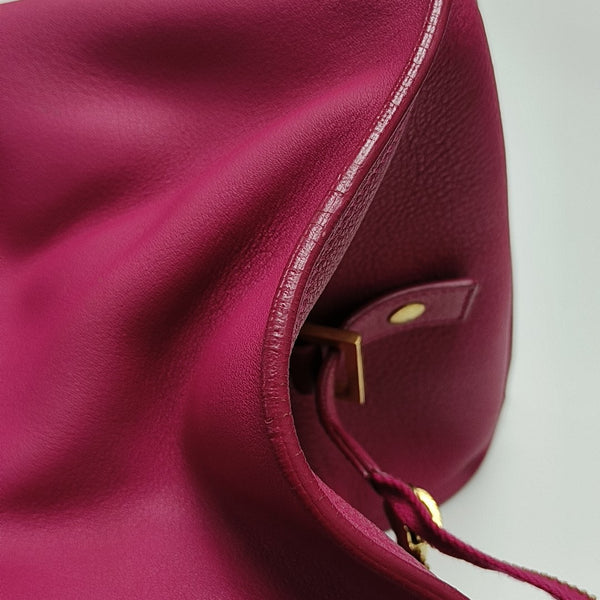CHYC Y LIGNE Medium Calfskin Red