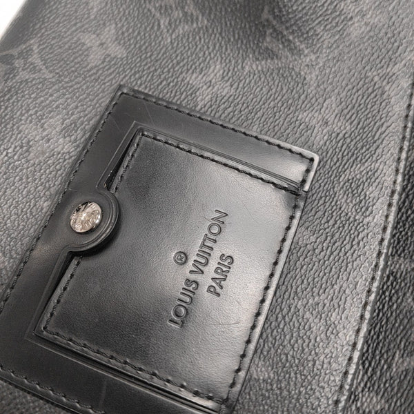 VOYAGER PM Monogram Coated Canvas Black