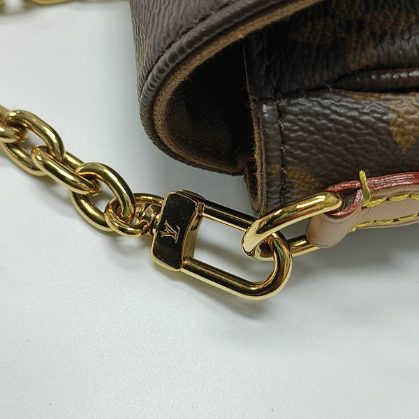 IVY Monogram Coated Canvas Brown