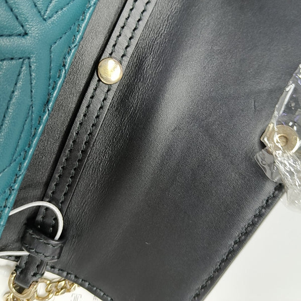 SERPENTI DIAMOND BLAST Small Quilted Lambskin Green