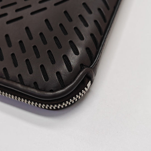 Calfskin Clutch Brown