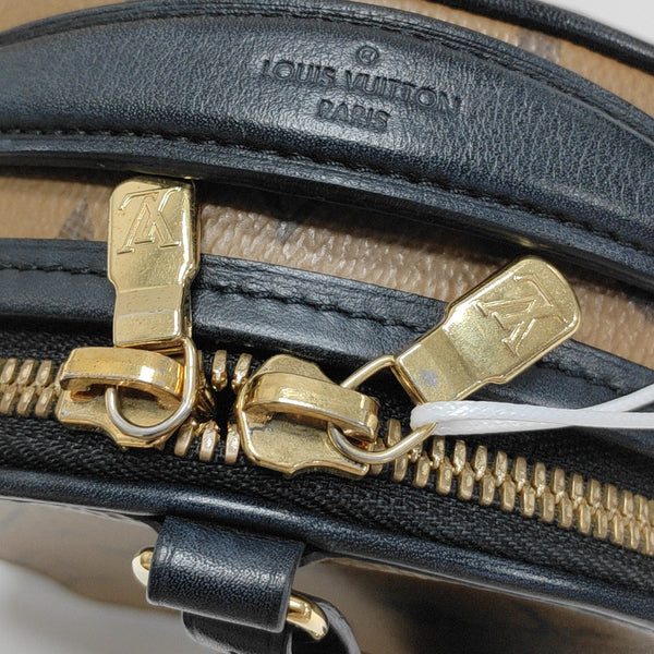 BOITE CHAPEAU Mini Monogram Coated Canvas Brown