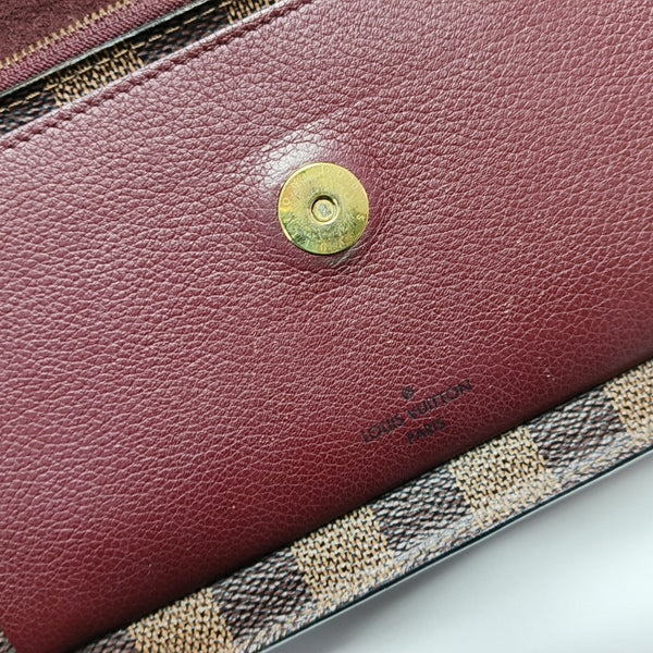 VAVIN Damier Ebene Coated Canvas Brown