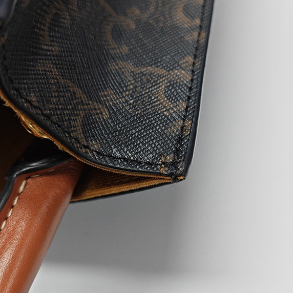 CABAS CELINE Mini Coated Canvas Brown