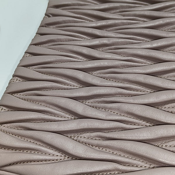 Matelassé Quilted Lambskin Pink