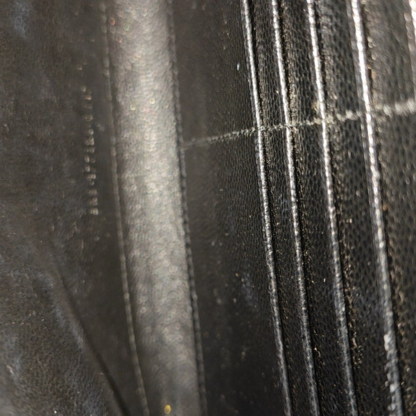 MONOGRAM Medium Chevron Calfskin Black