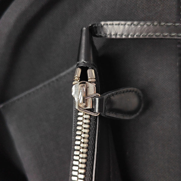 Navy Mini Canvas Black
