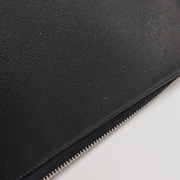 Saffiano Calfskin Wallet Black