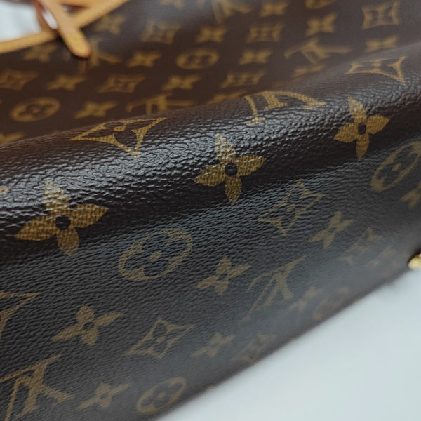 CARRYALL PM Monogram Coated Canvas Brown