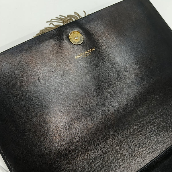 KATE Medium Suede Black