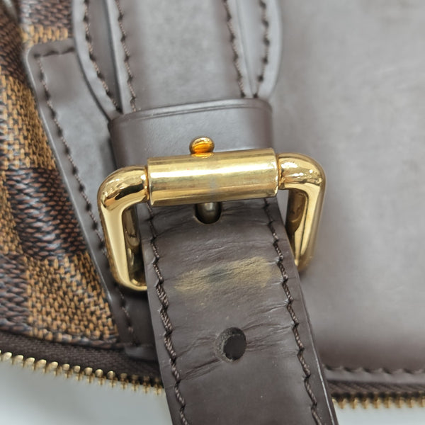 VERONA MM Damier Ebene Coated Canvas Brown