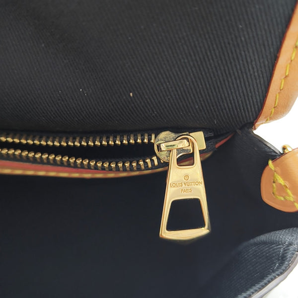 DIANE Monogram Coated Canvas Brown