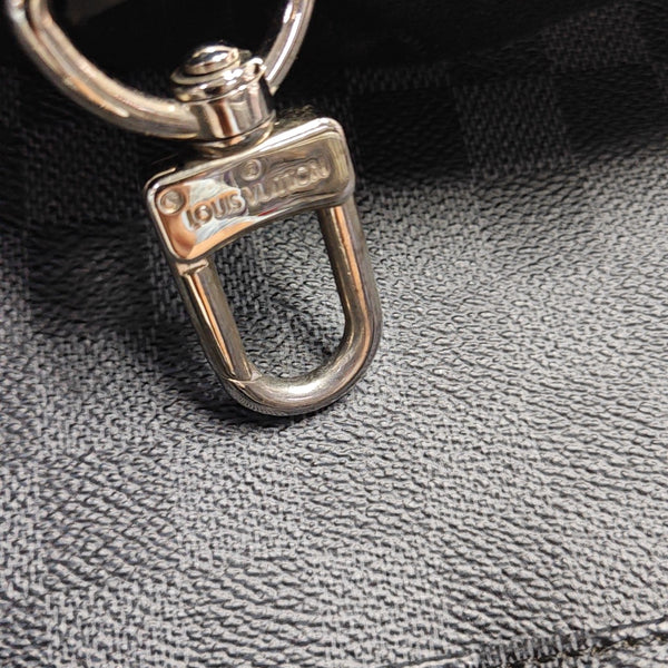 PORTE-DOCUMENTS GM Damier Graphite Coated Canvas Gray