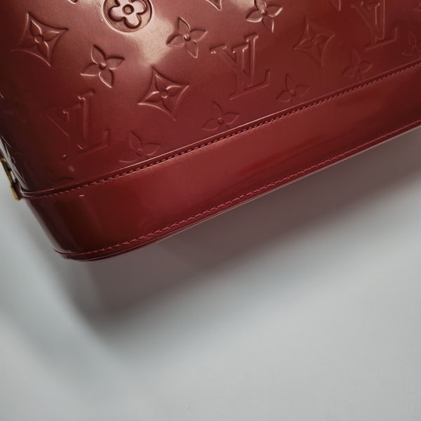 ALMA GM Monogram Calfskin Red