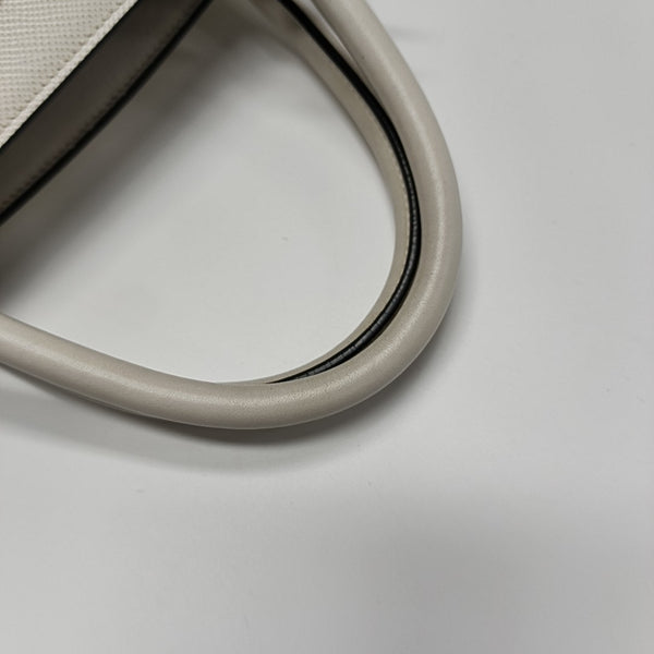 Monochrome Saffiano Calfskin White
