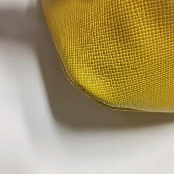 Calfskin Shoulder Bag Yellow
