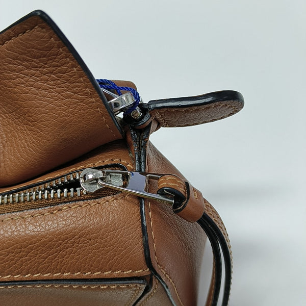 Puzzle Mini Calfskin Brown
