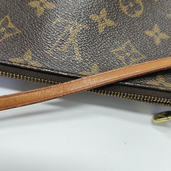 ACCESSOIRES Monogram Coated Canvas Brown