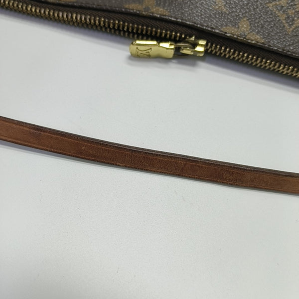 ACCESSOIRES Monogram Coated Canvas Brown