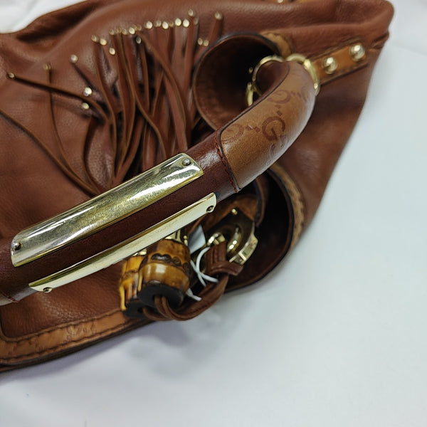 Indy Monogram Calfskin Brown