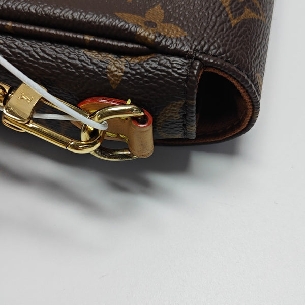 IVY Monogram Coated Canvas Brown