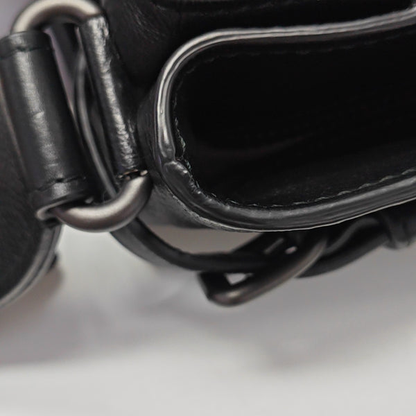 Lambskin Shoulder Bag Black