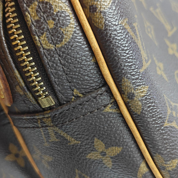 REPORTER Monogram Coated Canvas Brown