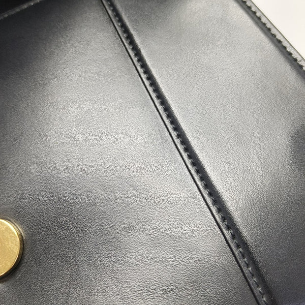 Hourglass Small Calfskin Black
