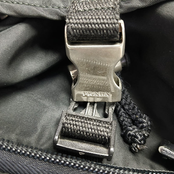 Nylon Backpack Black