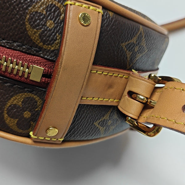 BOITE CHAPEAU PM Monogram Coated Canvas Brown